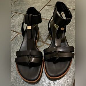 Franco Sarto women’s leather sandal, practically brand new